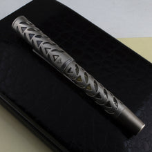 Load image into Gallery viewer, Visconti Silver Skeleton Fountain Pen - F