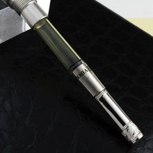 Load image into Gallery viewer, Visconti Silver Skeleton Fountain Pen - F