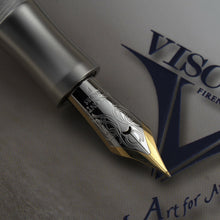 Load image into Gallery viewer, Visconti Silver Skeleton Fountain Pen - F