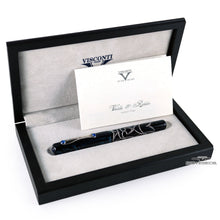 Load image into Gallery viewer, Visconti Versailles Blue/Sterling Limited Edition Fountain Pen with Presentation Box and Documents