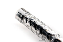 Load image into Gallery viewer, Close up to the back of the cap. The hallmarks are engraved at the center top.