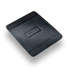 Load image into Gallery viewer, Briggs & Riley Black Leather Outsider Handle Wrap
Front Angled View