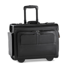 Load image into Gallery viewer, Workforce Leather Wheeled Catalog Case