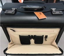 Load image into Gallery viewer, Workforce Leather Wheeled Catalog Case