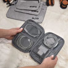 Load image into Gallery viewer, World Travel Tech Organizer Open Pouch