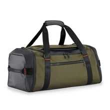 Load image into Gallery viewer, Briggs & Riley Large Travel Duffle - Hunter Green
Image Front Angled View
Dimensions:  11 x 23.5 x 13"
Weight:          3.1 lbs.