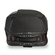 Load image into Gallery viewer, Briggs & Riley ZDX Cargo Backpack - Black
Image of Top Panel View
Dimensions:  18 x 12 x 8.8"
Weight:           2.1 lbs.
