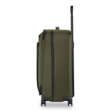Load image into Gallery viewer, Briggs & Riley ZDX Medium Expandable Spinner - Green
Image of Right Facing Side Panel in non-expanded position
 
	Height	Width	Depth   Weight
US	26"	         18"	        12"	       10.4 lbs.
EU	66 cm	45.7 cm	30.5 cm	4.7 kg