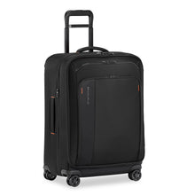 Load image into Gallery viewer, Briggs & Riley ZDX Medium Expandable Spinner - Black
Image of Front Angled View
	Height	Width	Depth   Weight
US	26"	         18"	        12"	       10.4 lbs.
EU	66 cm	45.7 cm	30.5 cm	4.7 kg