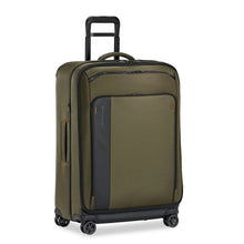 Load image into Gallery viewer, Briggs & Riley ZDX Large Expandable Luggage - Hunter Green
Image of Front Angled View
	Height	Width	Depth	Weight
US	 29"	         20"	         12"	        11.4 lbs.
EU	73.7 cm	 50.8 cm	 30.5 cm	5.2 kg