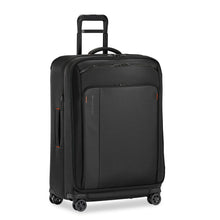 Load image into Gallery viewer, Briggs & Riley ZDX Large Expandable Luggage - Black
Image of Front Angled View
	Height	Width	Depth	Weight
US	 29"	         20"	         12"	        11.4 lbs.
EU	73.7 cm	 50.8 cm	 30.5 cm	5.2 kg