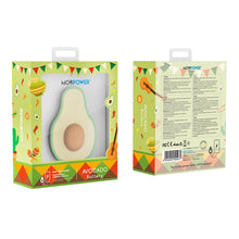 Load image into Gallery viewer, Front and back angled view of the avocado battery power in its packaging.