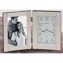 Load image into Gallery viewer, Bulova Forte II Picture Frame Clock