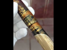 Load and play video in Gallery viewer, DANITRIO "Deer in the Autumn Scenery" LE Fountain Pen - MK-99