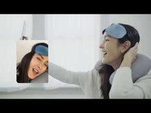 Load and play video in Gallery viewer, Brief shorts in a young woman's daily routine are shown before she places the sleeping mask on to take a selfie, and then to pack for her trip.