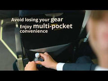 Load and play video in Gallery viewer, Introducing airplane pockets. Have all your essentials where you need them. Avoid losing your gear, enjoy multi-pocket convenience! So clean you can eat off it. You'll know the difference. Never leave anything behind. Easily fits in your carry on!