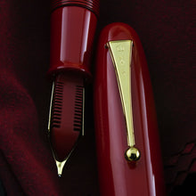 Load image into Gallery viewer, Namiki Emperor Urushi Vermilion Fountain Pen