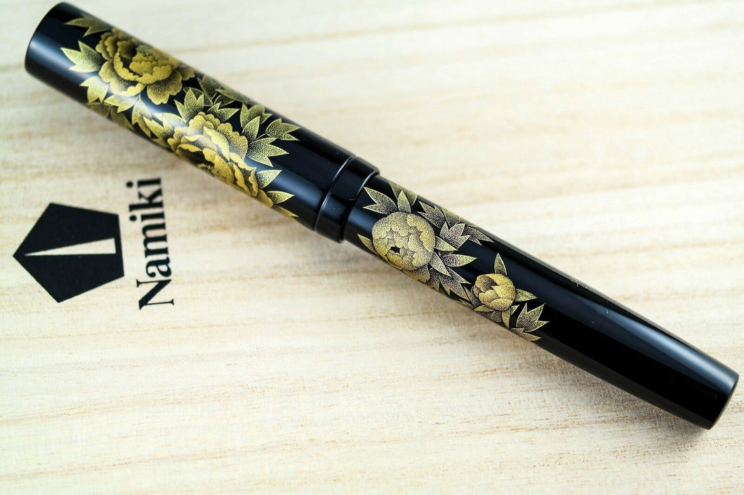 Namiki Emperor Chinkin Peony Limited Edition Maki-e Fountain Pen (B)