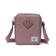 Load image into Gallery viewer, An ash rose crossbody bag with an adjustable shoulder strap.
