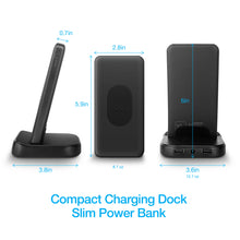 Load image into Gallery viewer, Core 2-in-1 Charging Dock + 10,000mAh Wireless Power Bank
