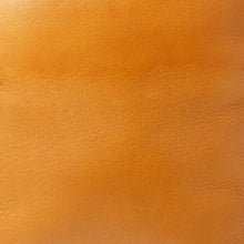 Load image into Gallery viewer, Close up to the tan leather swatch.
