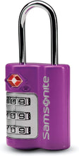 Load image into Gallery viewer, 3-Dial Travel Sentry TSA Combination Lock
