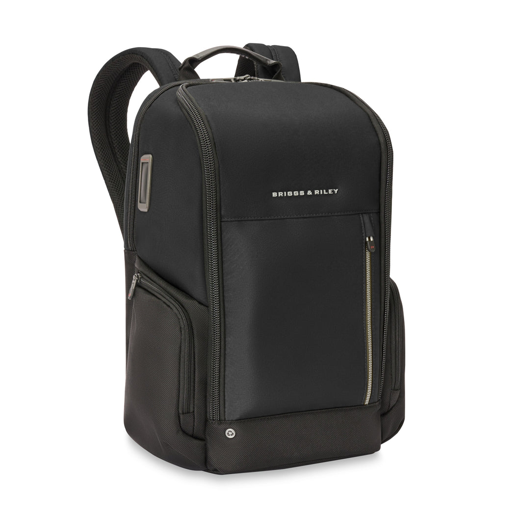 HTA Medium Widemouth Black Backpack