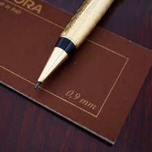 Load image into Gallery viewer, Close up to the mechanical pencil nose. It uses a 0,9 mm lead.
