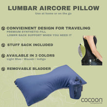 Load image into Gallery viewer, Ultralight Lumbar AirCore Pillow
