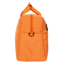 Load image into Gallery viewer, Side view of the duffle on a white background. 
