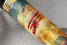 Load image into Gallery viewer, Bexley &#39;Dog Fight With The Red Baron&#39; Fountain Pen - ONE OF A KIND
