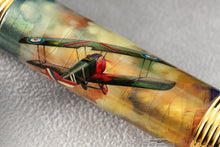 Load image into Gallery viewer, Bexley &#39;Dog Fight With The Red Baron&#39; Fountain Pen - ONE OF A KIND
