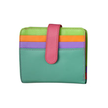 Load image into Gallery viewer, Front view of the Palm Beach wallet.
