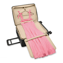 Load image into Gallery viewer, Interior view of the front panel's suit compartment unfolded. 
