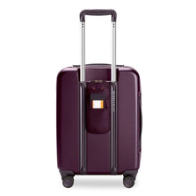 Load image into Gallery viewer, Back Panel View showing the Power Pocket™ on the back of the bag allows for a pass-through USB cord for easy, on-the-go charging. Also showing a retractable ID tag

