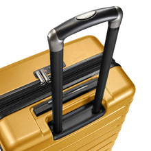 Load image into Gallery viewer, Angled close up to the top panel. The telescopic handle is extended. 
