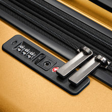 Load image into Gallery viewer, Close up to the three-digit TSA approved combination lock. 
