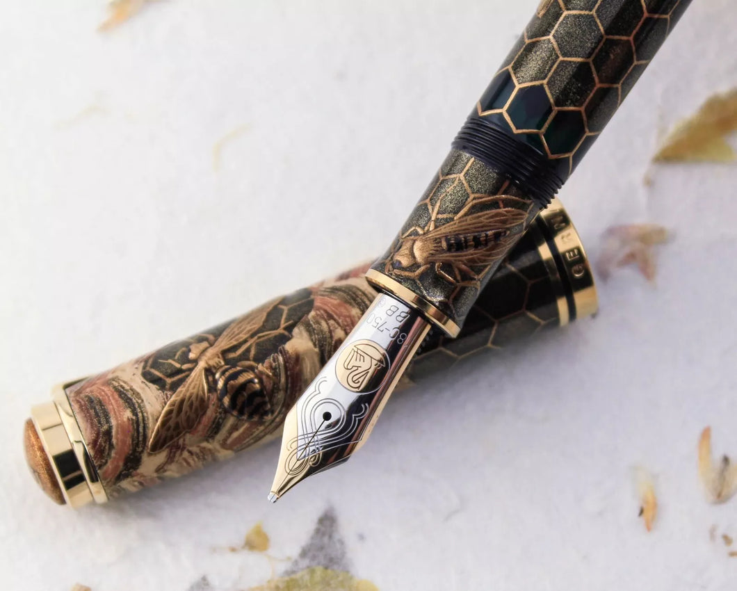 Classic Pens LS7 Mitsubachi Honey Bees Pelikan M1000 FP - Artist Proof - EXCEPTIONALLY RARE