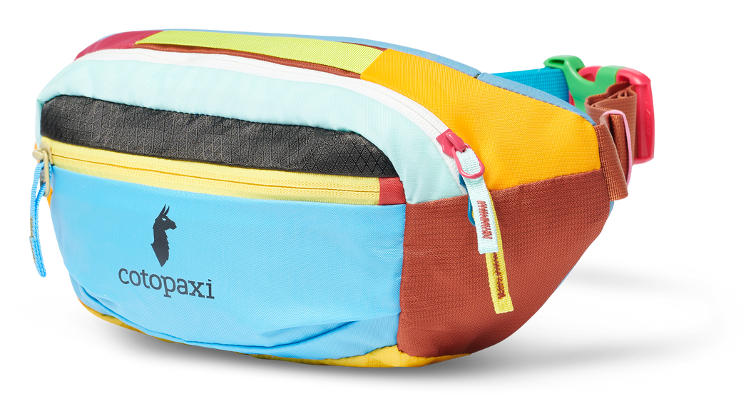 Angled front view of the Kapai hip pack. 