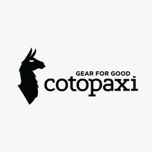 Load image into Gallery viewer, Cotopaxi logo with text: Gear for Good
