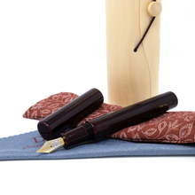 Load image into Gallery viewer, Danitrio - TA-21 Tamenuri Fountain Pen (Dark Cherry color)
