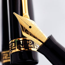 Load image into Gallery viewer, Danitrio Trio Classic Fountain Pen in Black (Early Danitrio Release)
