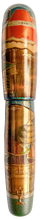 Load image into Gallery viewer, Full front view of the pen with the cap on.
