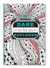 Load image into Gallery viewer, Dare to Be an Explorer Journal - My Life in Color Journal
