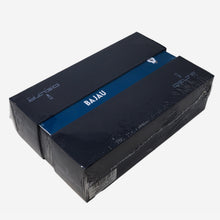 Load image into Gallery viewer, Full angled view of the BAJAU 14k fountain pen factory sealed box
