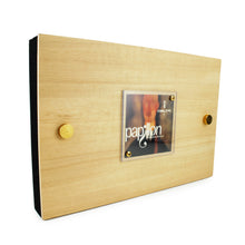 Load image into Gallery viewer, Angled front view of the presentation box, closed.
