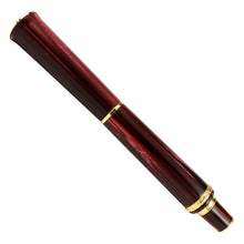 Load image into Gallery viewer, Back view of the fountain pen with the cap on.

