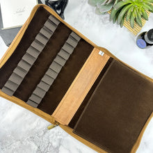 Load image into Gallery viewer, Girologio Denim 24 Zip Pen Case
