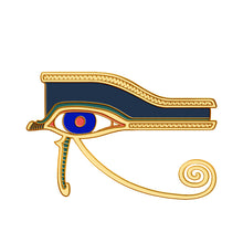 Load image into Gallery viewer, Eye of Horus design on a white background. 

