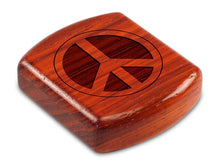 Load image into Gallery viewer, Top Angled View with Laser Engraved Peace Sign
